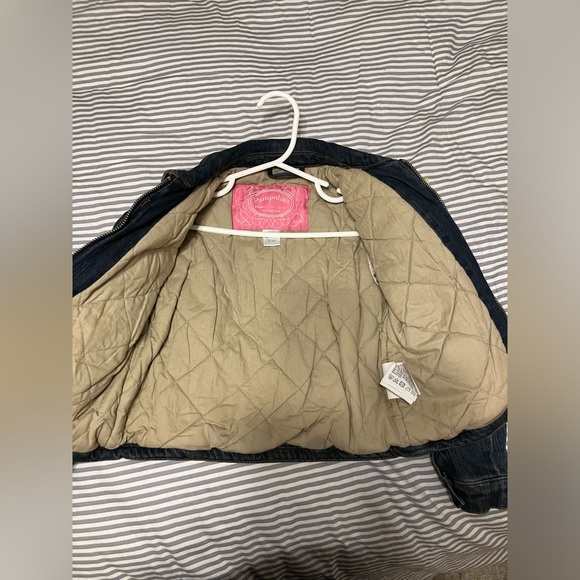 Pampolina Embroidered Warm Denim Jacket Girls 4T - Picture 11 of 11